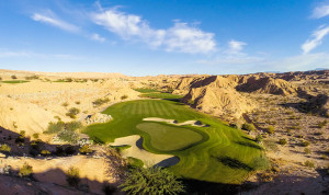 5 Green @ Conestoga Golf Club - Near St. George Utah - Photo By - Brian Oar - @brianoar